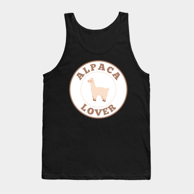 Alpaca lover Tank Top by SilentCreations